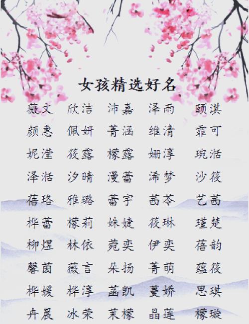 为女儿选名发愁？这些有美好寓意的单字助你找到合适的