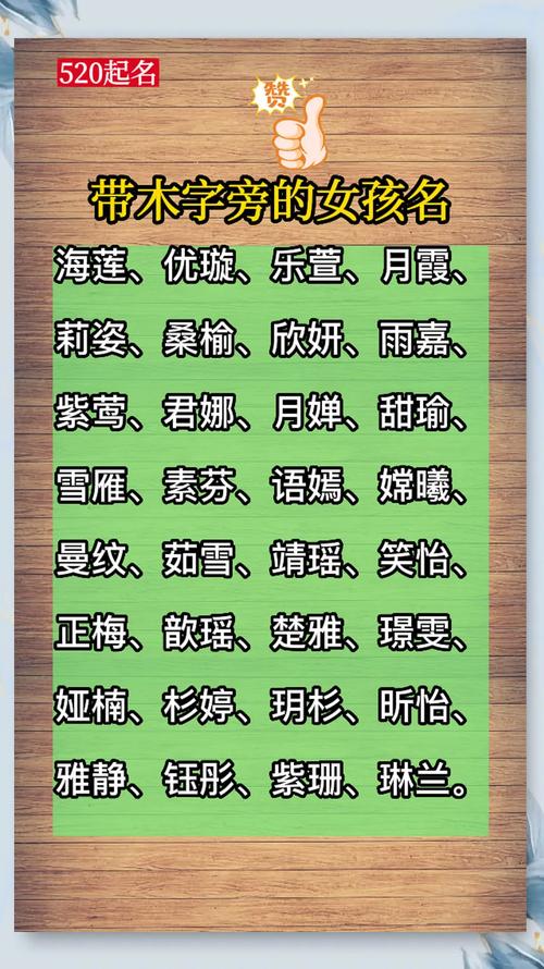 为女儿找带木字的大气好听名字？看这里有多种选择
