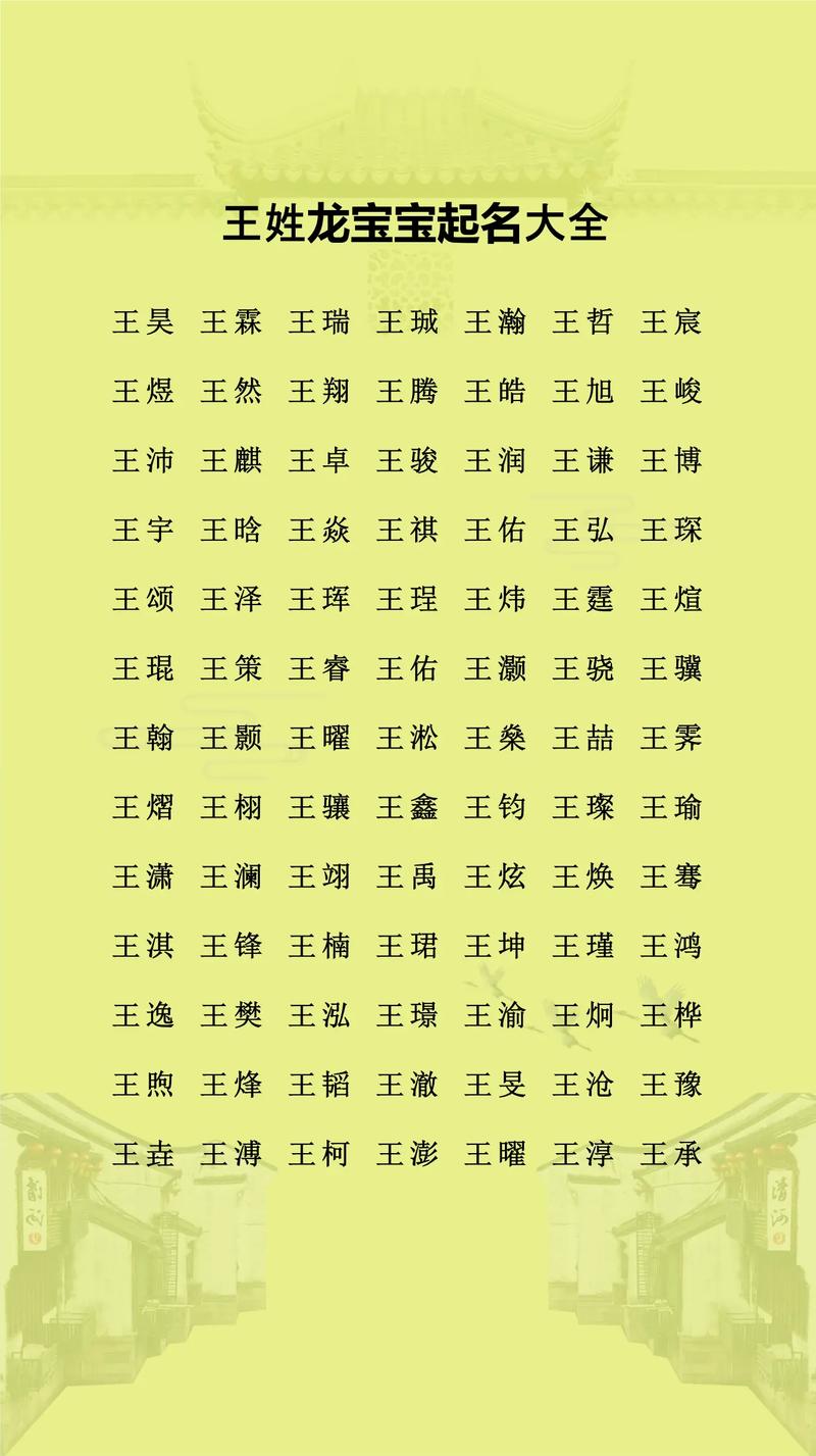 为姓王的女儿起名字发愁？这些思路或许能帮到你