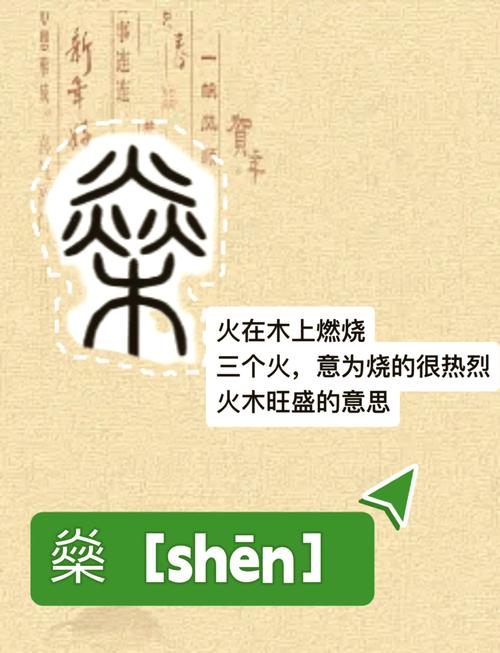 认识燊字：独特寓意与书写魅力，助孩子取个性之名