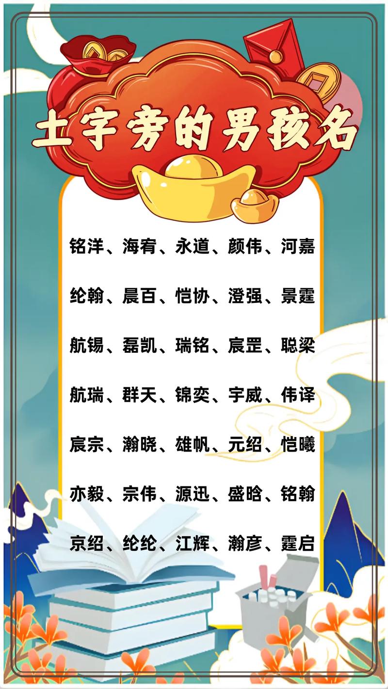 宝宝五行缺土别发愁！教你用这些带土偏旁的字取名