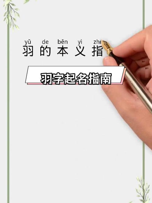 羽字取名的寓意_取名寓意羽字好吗_羽字起名的寓意