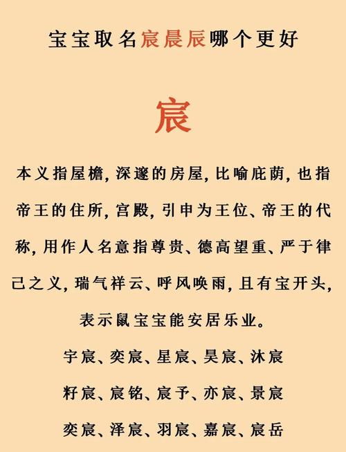 取名寓意辰字的名字_辰起名有寓意的字_辰字取名的寓意