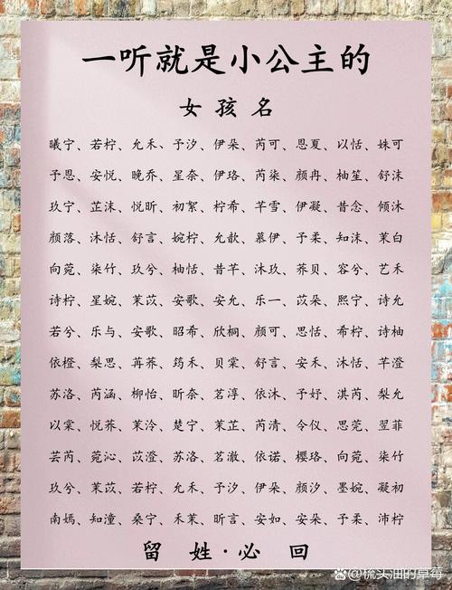 女孩子名字_火的名字女孩子_可取名字女孩子