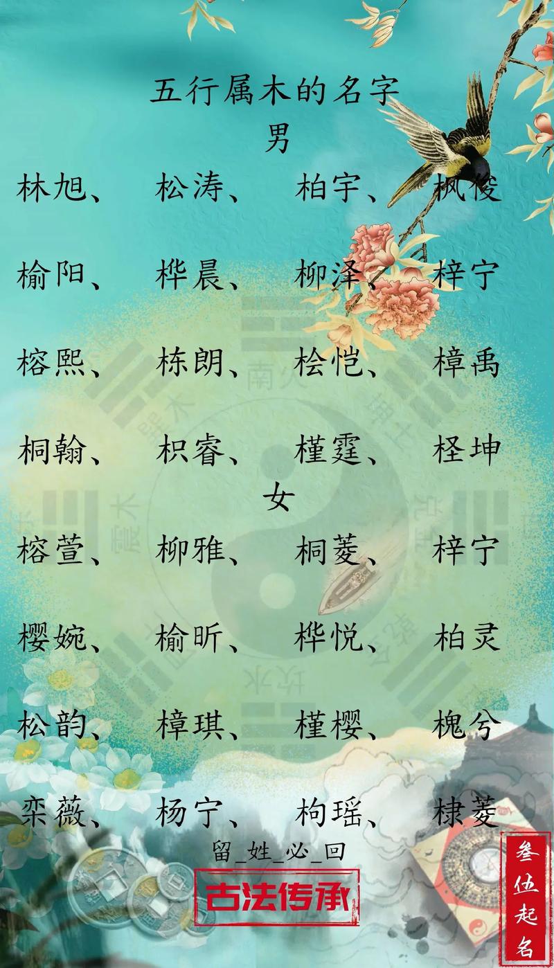 为女儿选名：带木字旁且寓意美好的字，你想到了吗？