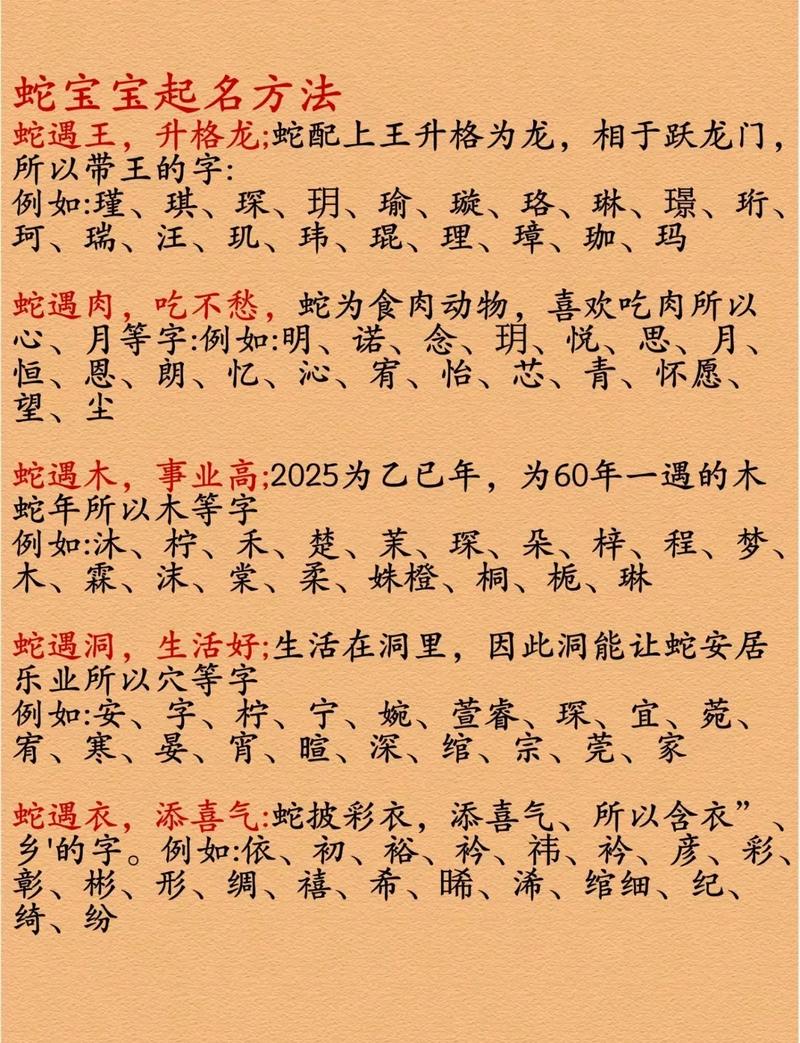 2025蛇最旺男孩名字_男孩名字属蛇取什么好_男孩名字蛇宝宝