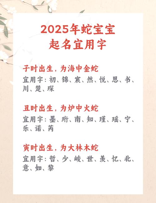 男孩小名字大全2025年属蛇取名_男孩子属蛇小名洋气点的_蛇男孩起名