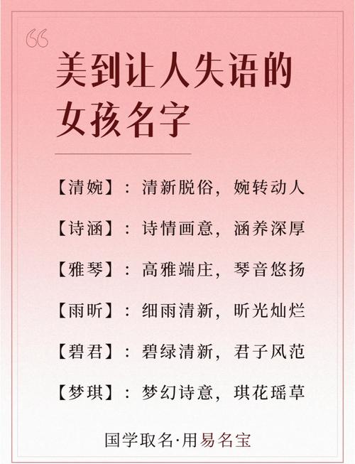 为闺女挑名字？选有水之特性且高雅超凡的字很关键
