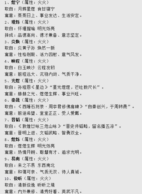 火字旁最吉利的名字男孩_吉利男孩名字火字旁取名_男娃儿取名字大全火字旁