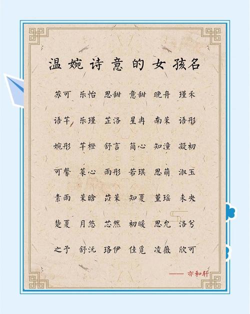 好听女孩名字仙气_好听的女孩名_好听女孩名字带霞