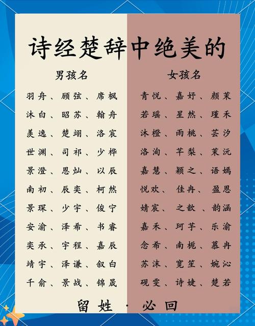 诗经取名宝典：告别俗气，20个优美有内涵的宝宝名字推荐